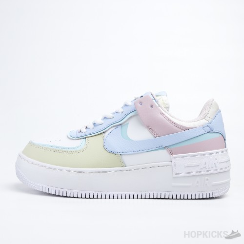 Air Force 1 Low Shadow White Hydrogen Blue (Premium Plus Batch)